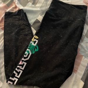 Tropical PINK leggings